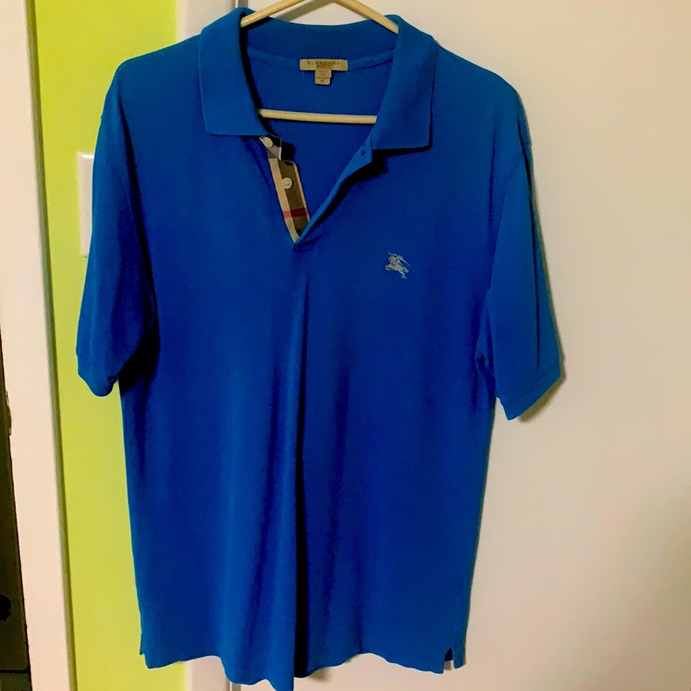 Burberry men’s classic polo shirt size M